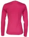 T-SHIRT LONG SLEEVE LADY - GOTS GECERTIFICEERD Fuchsia