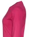 T-SHIRT LONG SLEEVE LADY - GOTS GECERTIFICEERD Fuchsia