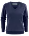 Ashland V  Gebreide Sweater Dames Blauw mêlée