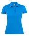 Surf Polo Pique Dames Oceaan blauw