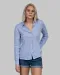 Indigo Bow 33  Hemd Dames Hemelsblauw