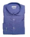 Purple Bow 48  Hemd Regular Fit Heren Blauw patroon
