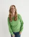 SWEATER CREW NECK LADY - GOTS GECERTIFICEERD Groen