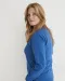 SWEATER CREW NECK LADY - GOTS GECERTIFICEERD Blauw