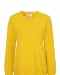 SWEATER CREW NECK LADY - GOTS GECERTIFICEERD Geel