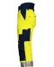6514 GEVOERDE SIGNALISATIEREGENBROEK EN ISO 20471 KLASSE 2 Geel