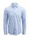 Indigo Bow 132   Hemd Regular Fit Heren Lichtblauw