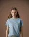 T-SHIRT LADY - GOTS GECERTIFICEERD Mistig blauw