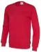SWEATER CREW NECK UNISEX - GOTS GECERTIFICEERD Rood