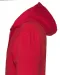 HOODIE FULL ZIP MAN - GOTS GECERTIFICEERD Rood