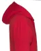HOODIE FULL ZIP MAN - GOTS GECERTIFICEERD Rood