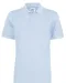 POLO PIQUE MAN - GOTS GECERTIFICEERD Lichtblauw