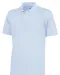 POLO PIQUE MAN - GOTS GECERTIFICEERD Lichtblauw