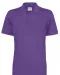 POLO PIQUE MAN - GOTS GECERTIFICEERD Paars