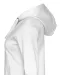 HOODIE FULL ZIP LADY - GOTS GECERTIFICEERD Wit