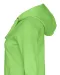 HOODIE FULL ZIP LADY - GOTS GECERTIFICEERD Groen