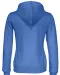 HOODIE FULL ZIP LADY - GOTS GECERTIFICEERD Blauw
