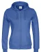 HOODIE FULL ZIP LADY - GOTS GECERTIFICEERD Wit
