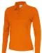 POLO PIQUE LONG SLEEVE LADY - GOTS GECERTIFICEERD Oranje