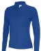 POLO PIQUE LONG SLEEVE LADY - GOTS GECERTIFICEERD Blauw