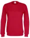 SWEATER CREW NECK UNISEX - GOTS GECERTIFICEERD Rood