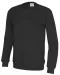 SWEATER CREW NECK UNISEX - GOTS GECERTIFICEERD Zwart