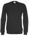 SWEATER CREW NECK UNISEX - GOTS GECERTIFICEERD Zwart