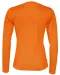 T-SHIRT LONG SLEEVE LADY - GOTS GECERTIFICEERD Oranje