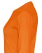 T-SHIRT LONG SLEEVE LADY - GOTS GECERTIFICEERD Oranje