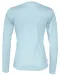 T-SHIRT LONG SLEEVE LADY - GOTS GECERTIFICEERD Lichtblauw