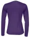 T-SHIRT LONG SLEEVE LADY - GOTS GECERTIFICEERD Paars