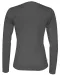 T-SHIRT LONG SLEEVE LADY - GOTS GECERTIFICEERD Antraciet