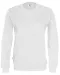 SWEATER CREW NECK UNISEX - GOTS GECERTIFICEERD Wit