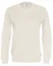 SWEATER CREW NECK UNISEX - GOTS GECERTIFICEERD Ecru