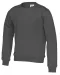 SWEATER CREW NECK KID - GOTS GECERTIFICEERD Antraciet