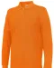 POLO PIQUE LONG SLEEVE MAN - GOTS GECERTIFICEERD Oranje
