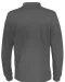 POLO PIQUE LONG SLEEVE MAN - GOTS GECERTIFICEERD Antraciet