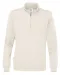 SWEATER HALF ZIP UNISEX - GOTS GECERTIFICEERD Ecru