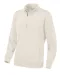 SWEATER HALF ZIP UNISEX - GOTS GECERTIFICEERD Ecru
