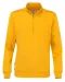 SWEATER HALF ZIP UNISEX - GOTS GECERTIFICEERD Geel