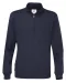 SWEATER HALF ZIP UNISEX - GOTS GECERTIFICEERD Marine