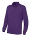 SWEATER HALF ZIP UNISEX - GOTS GECERTIFICEERD Paars