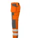 6506 SIGNALISATIEBROEK MET KNIEZAKKEN EN SPIJKERZAKKEN EN ISO 20471 KLASSE 2 Oranje