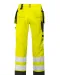 6506 SIGNALISATIEBROEK MET KNIEZAKKEN EN SPIJKERZAKKEN EN ISO 20471 KLASSE 2 Geel/zwart