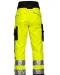 6514 GEVOERDE SIGNALISATIEREGENBROEK EN ISO 20471 KLASSE 2 Geel