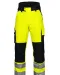 6514 GEVOERDE SIGNALISATIEREGENBROEK EN ISO 20471 KLASSE 2 Geel