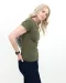 Whailford T-Shirt Dames Mosgroen