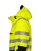 6418 GEVOERDE SIGNALISATIEJAS EN ISO 20471 KLASSE 3 Geel/zwart