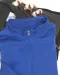 SWEATER HALF ZIP UNISEX - GOTS GECERTIFICEERD Blauw