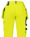 6519 SIGNALISATIE BROEK MET KNIEZAKKEN EN SPIJKERKZAKKEN EN ISO 20471 KLASSE 2 DAMES Geel